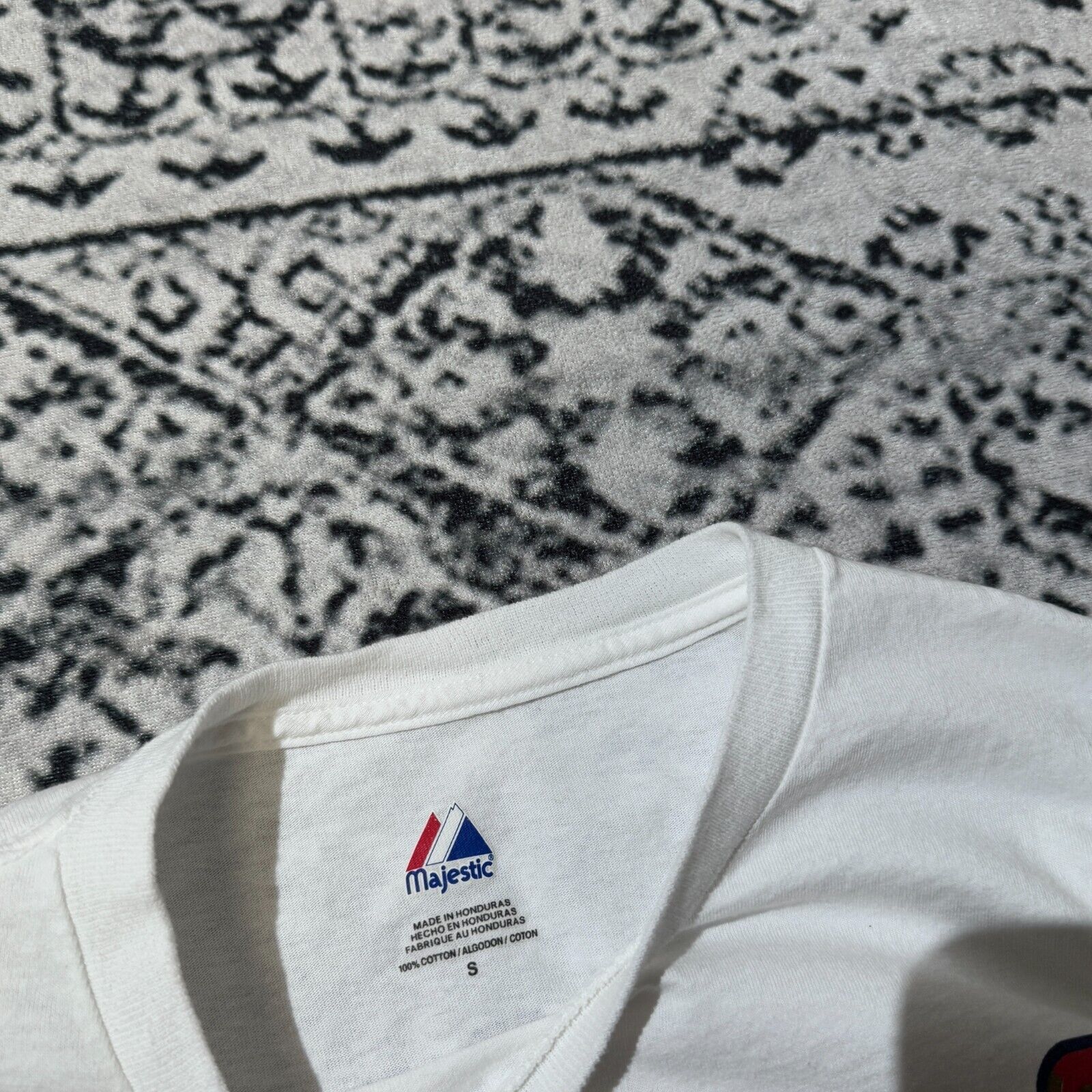 Majestic × Vintage Vintage Majestic White Cotton T-Shirt Size S Starasburg #37 Size S / US 4 / IT 40 - 6 Thumbnail