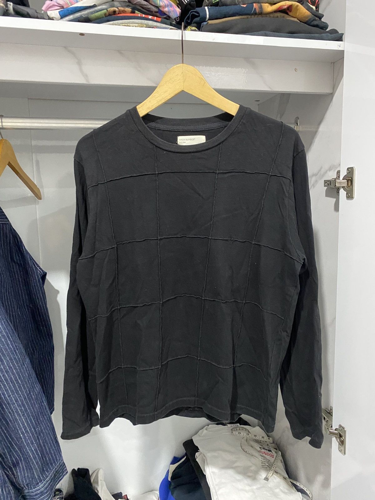 Backnumber japanese plaid shadow longsleeve