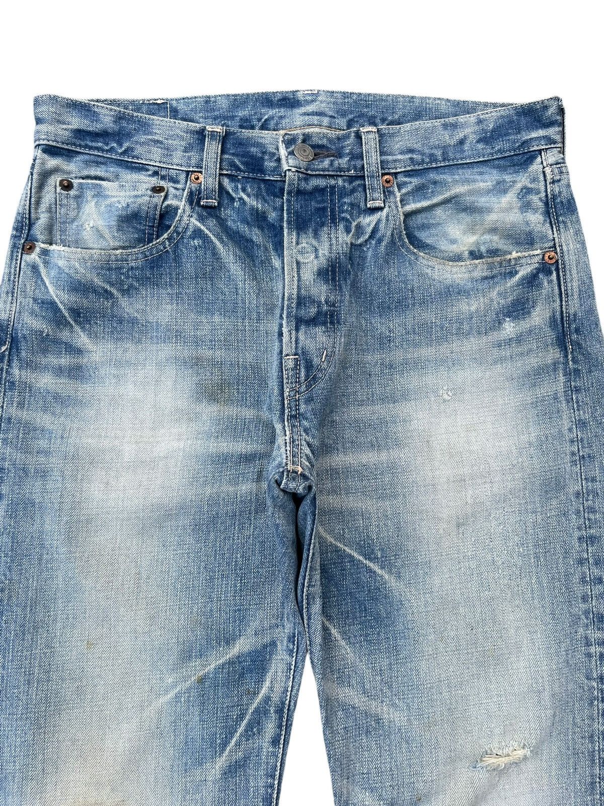 Eternal × Japanese Brand × Spellbound Vintage Japanese Brand Spellbound Light Blue Buttonfly Jeans Size US 32 / EU 48 - 3 Thumbnail