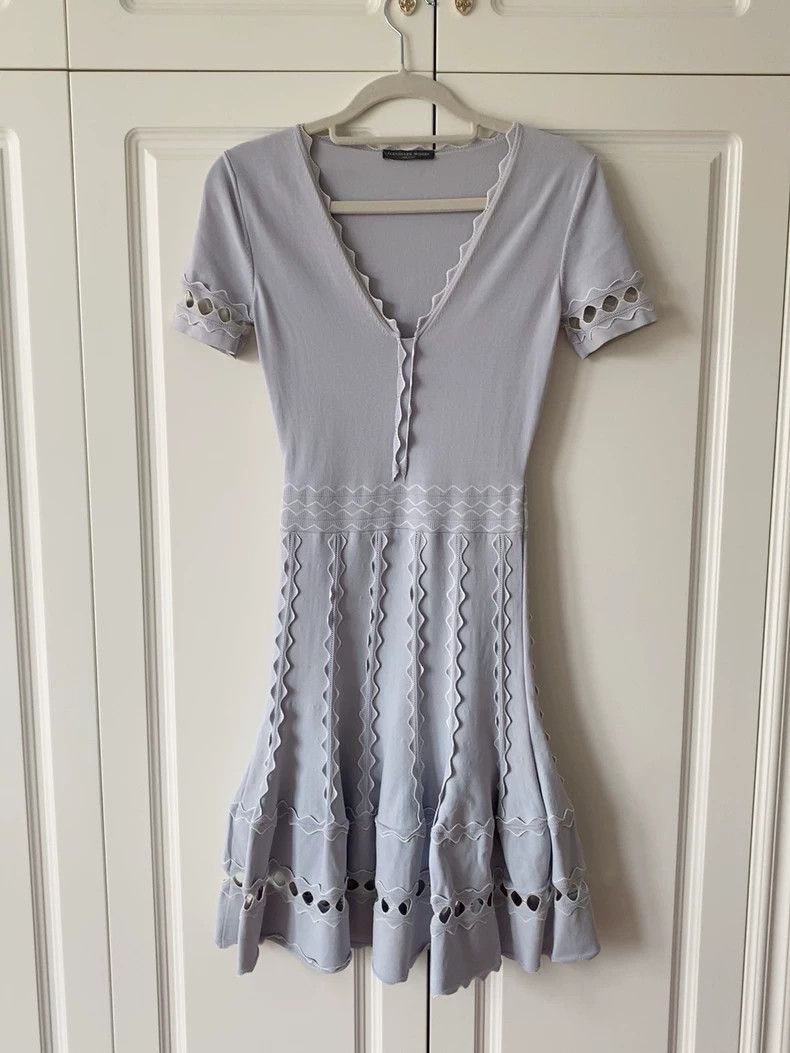 Alexander McQueen Alexander McQueen Short Sleeve Dress - dmc Size US XS / EU 42 / 0 - 1 Thumbnail