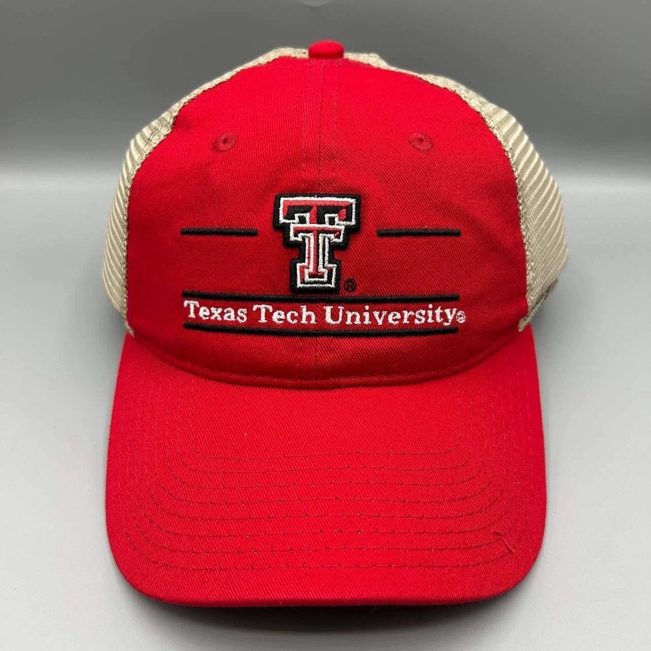 The Game Vintage Texas Tech Red Raiders Trucker Hat NCAA Snap Back Size ONE SIZE - 1 Thumbnail