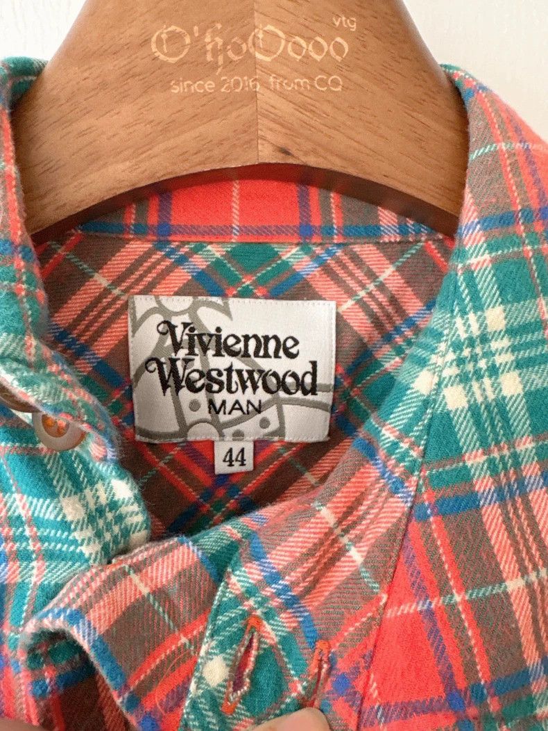 Vivienne Westwood Vivienne Westwood Diagonal plaid shirt Size M / US 6-8 / IT 42-44 - 4 Thumbnail