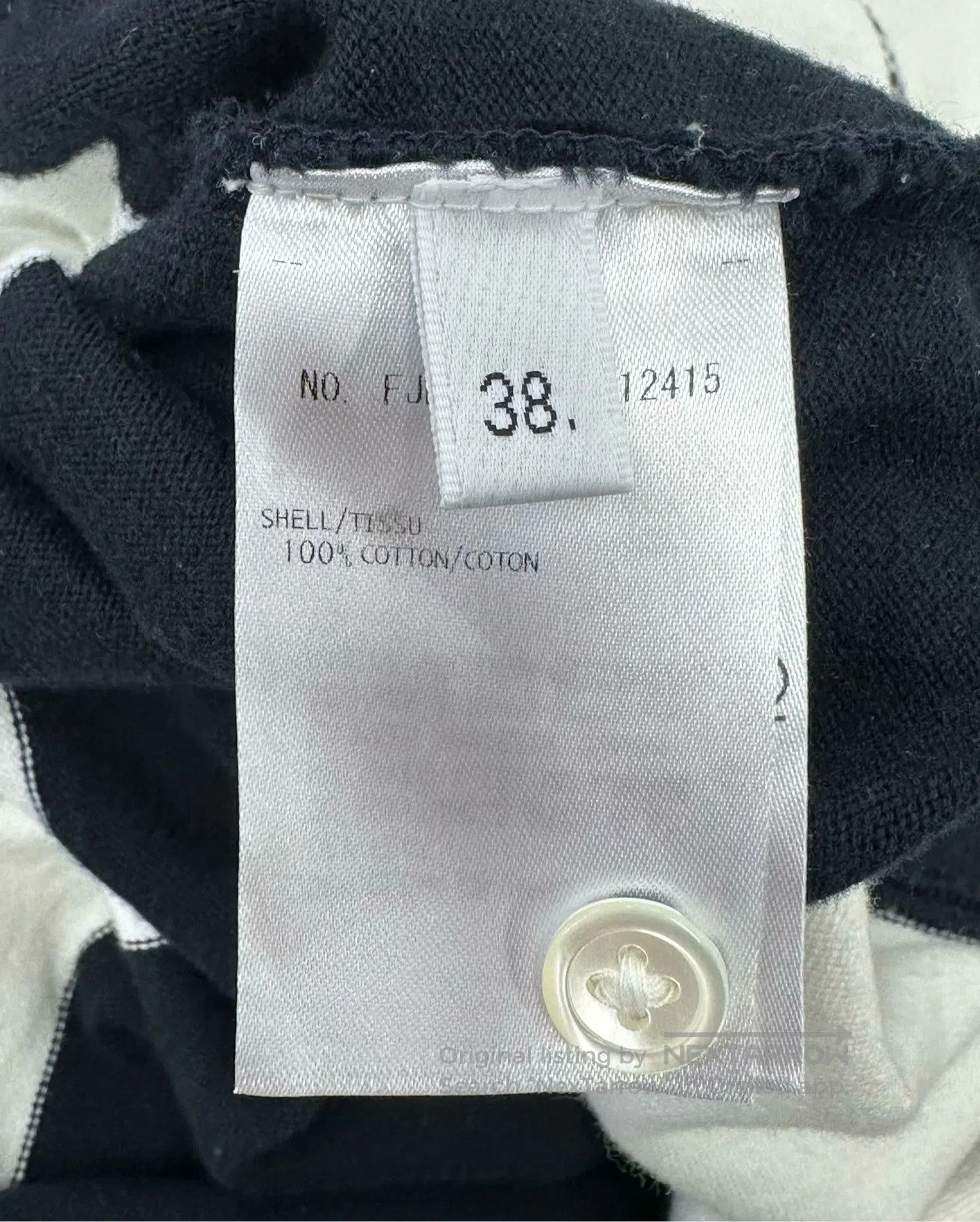 Thom Browne Thom Browne Black and White Color Block Classic Four Strip Size XS / US 0-2 / IT 36-38 - 4 Thumbnail