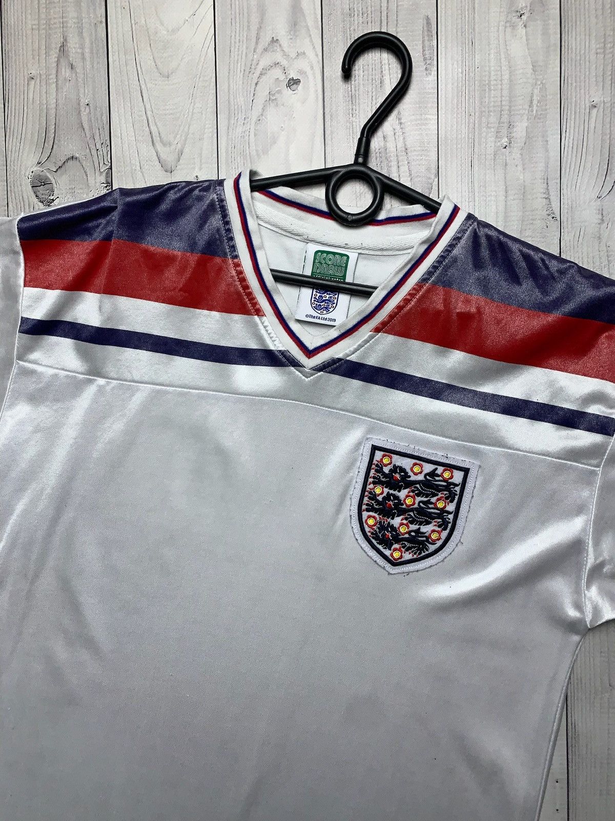 Vintage Vintage England retro soccer jersey size M Size US M / EU 48-50 / 2 - 2 Thumbnail