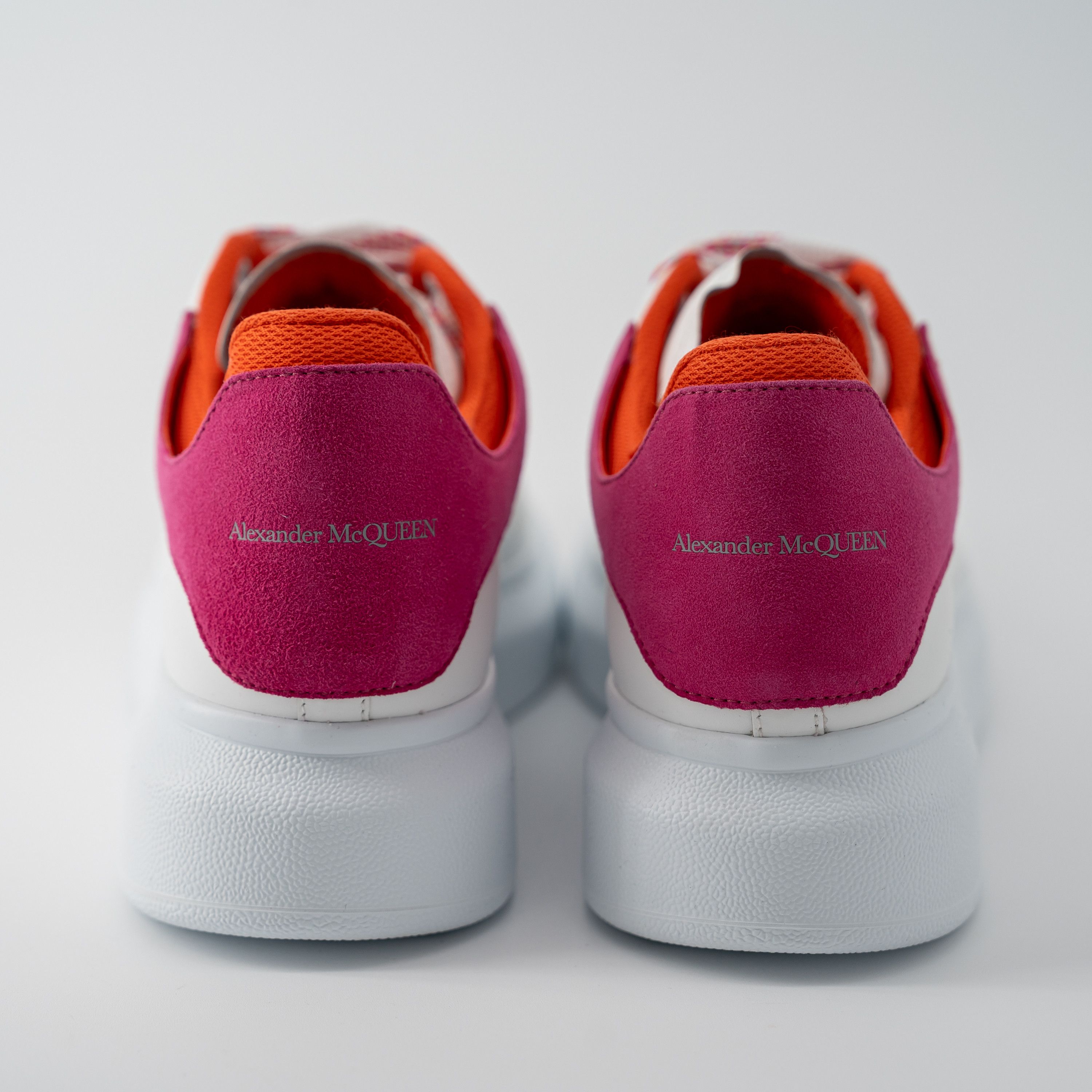 Alexander McQueen 11 - Alexander McQueen Oversized Sneaker Hot Pink White Size US 11 / IT 41 - 4 Thumbnail