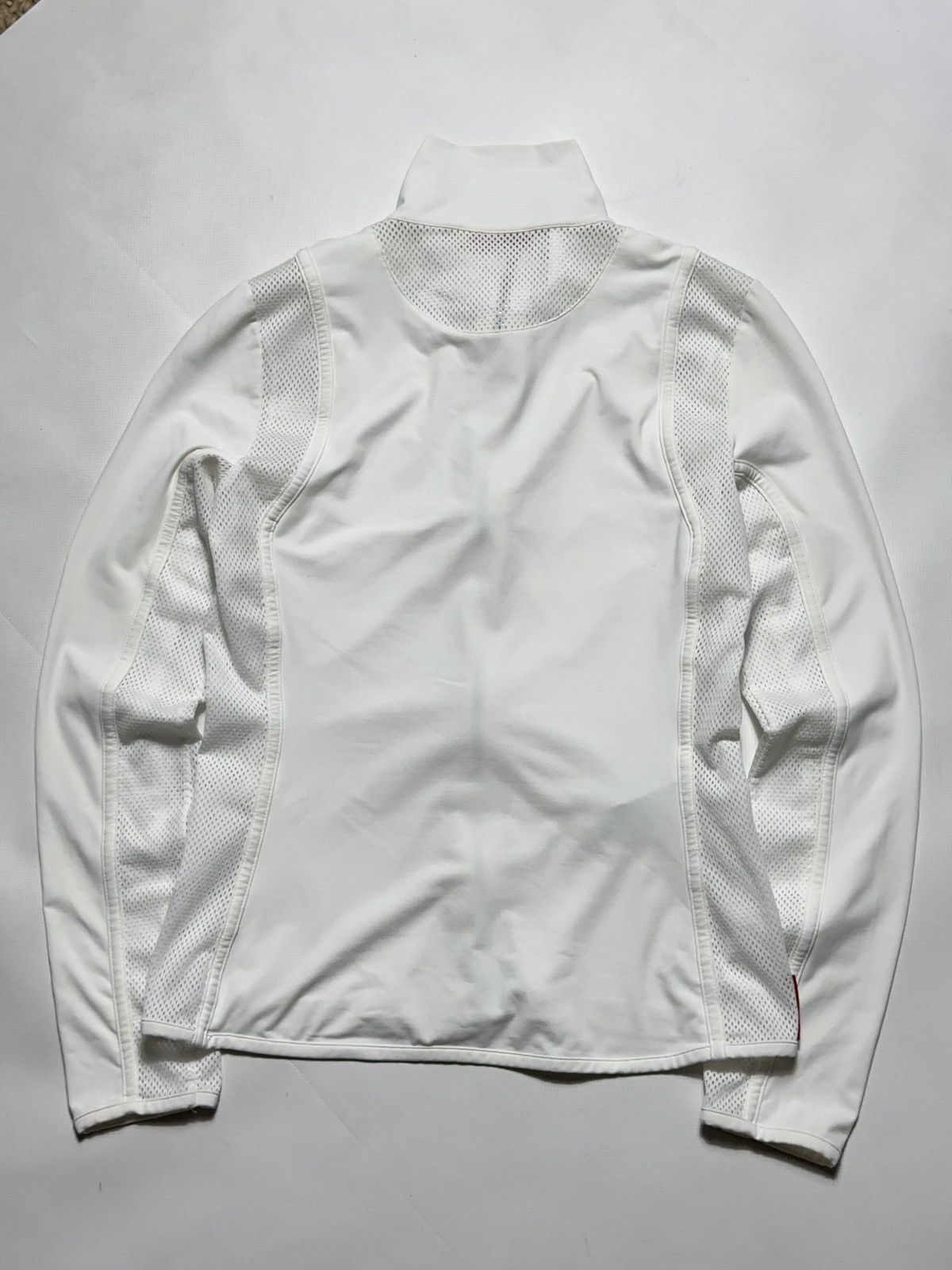 Prada 00’s PRADA SPORT RED TAB White Zip Up Jacket Size M / US 6-8 / IT 42-44 - 7 Thumbnail