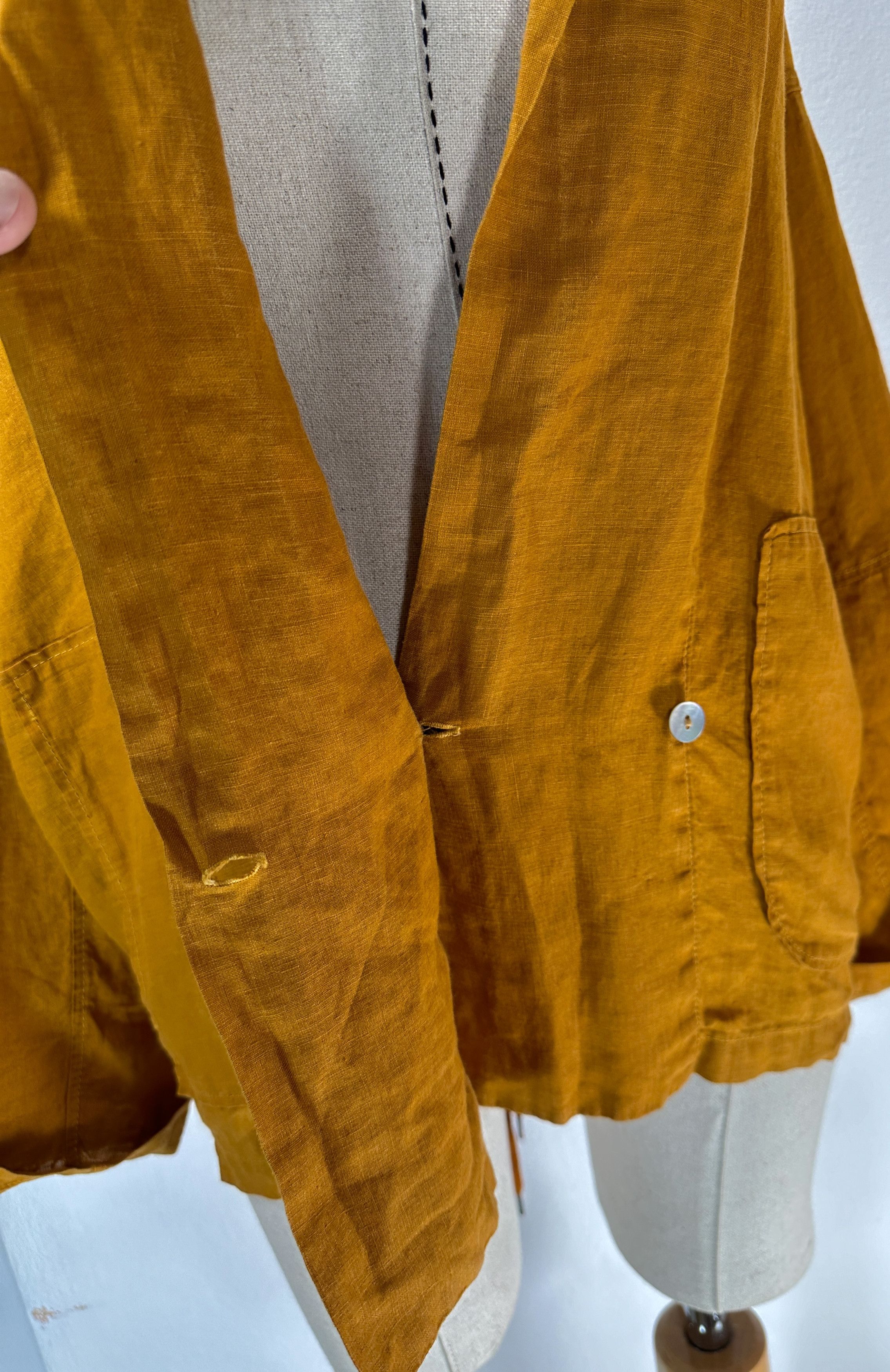 Other Oska Linen Blouse Size L / US 10 / IT 46 - 4 Thumbnail