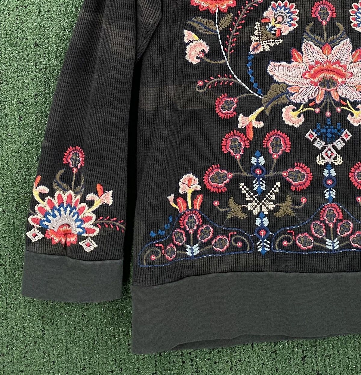 Johnny Was Johnny Was Nindi Floral Embroidered Camo 3/4 Sleeve Thermal Size S / US 4 / IT 40 - 5 Thumbnail