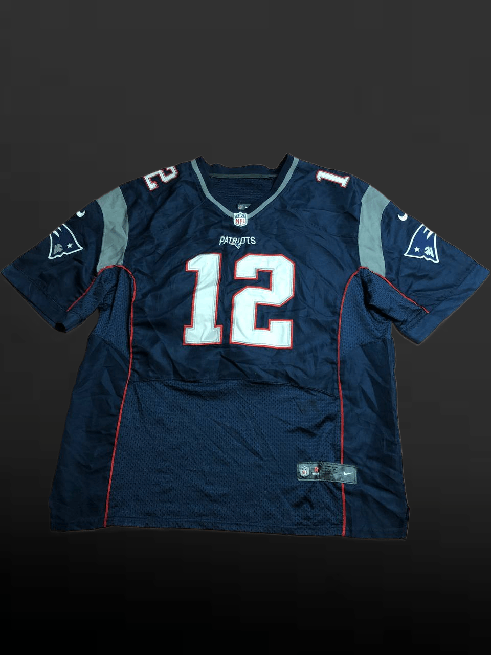 Nike Nike On Field Tom Brady #12 New England Patriots Jersey Size US XXL / EU 58 / 5 - 1 Thumbnail