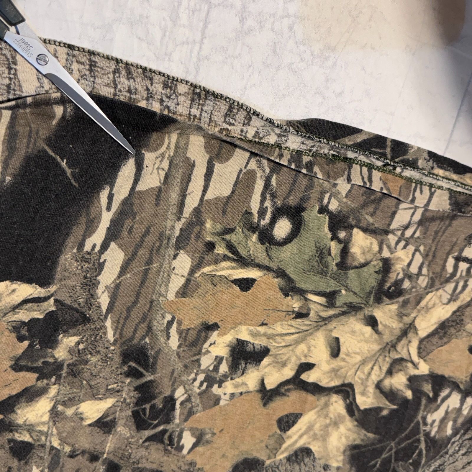 Mossy Oaks Vintage 90s Mossy Oak Camo Hunting Long Sleeve Tshirt - 2XL Size US XXL / EU 58 / 5 - 8 Thumbnail