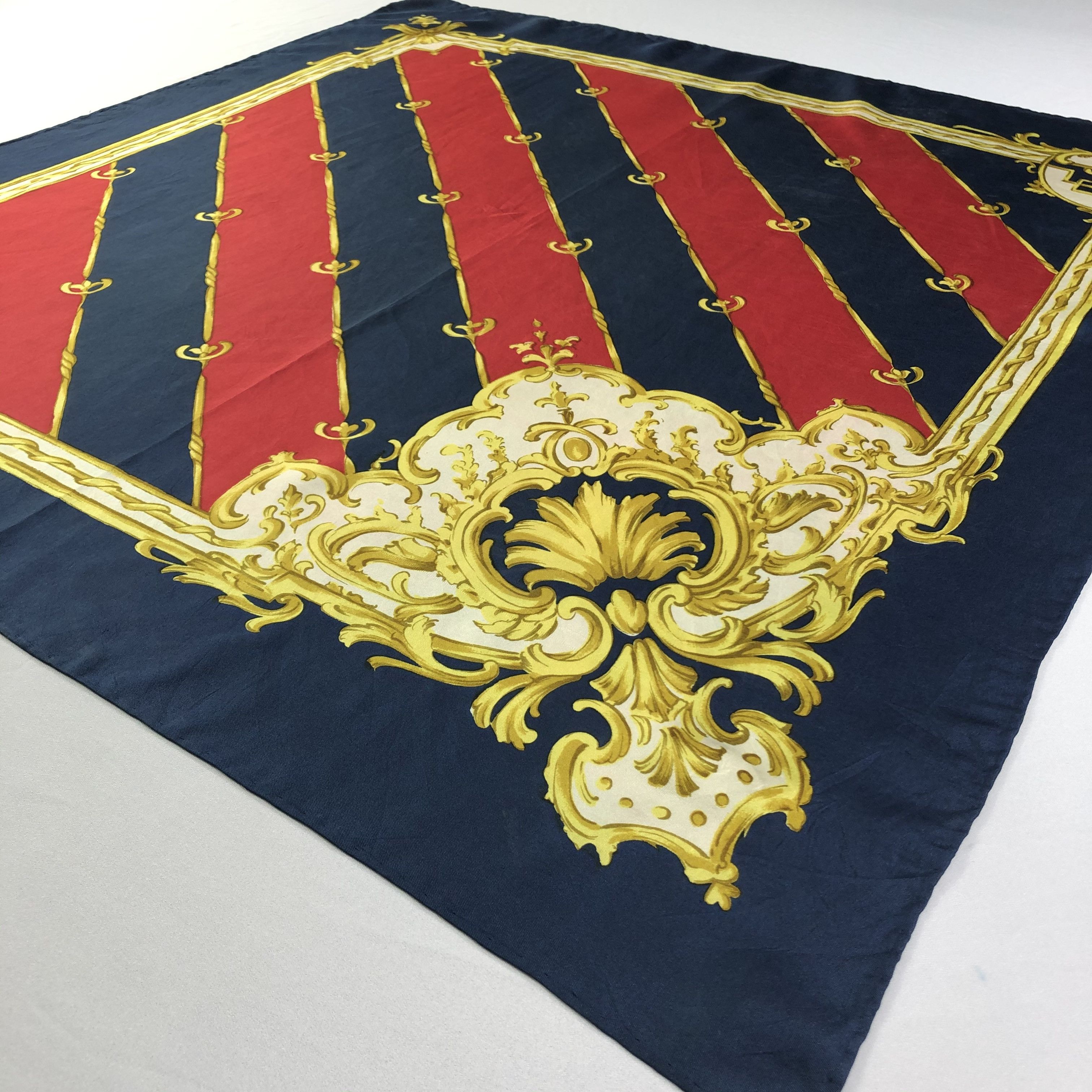 Vintage Vintage Silk Scarf Size ONE SIZE - 3 Thumbnail
