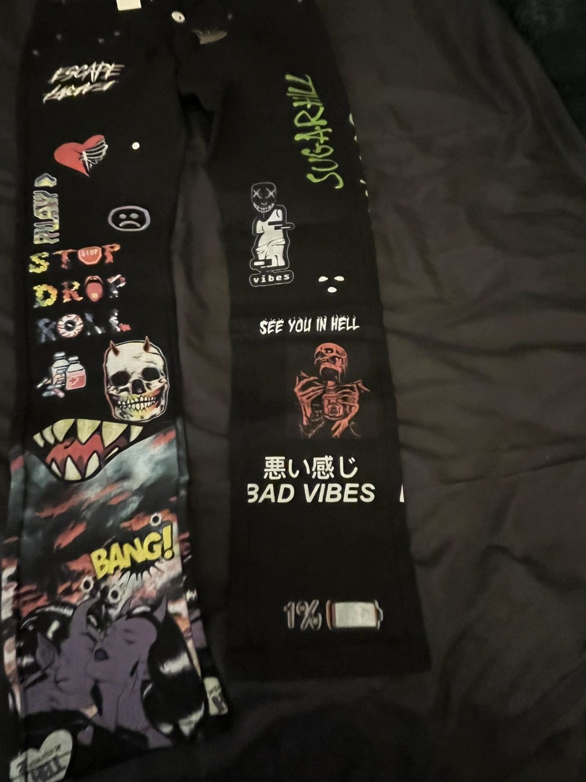 Other Sugarhill “Escape Reality / Cig4rhill / Bad Vibes” Size US 36 / EU 52 - 5 Thumbnail