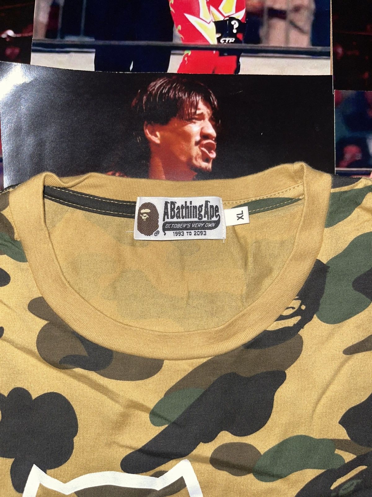 Bape × October's Very Own Bape x OVO 1st Camo Tee (XL) Size US XL / EU 56 / 4 - 6 Thumbnail