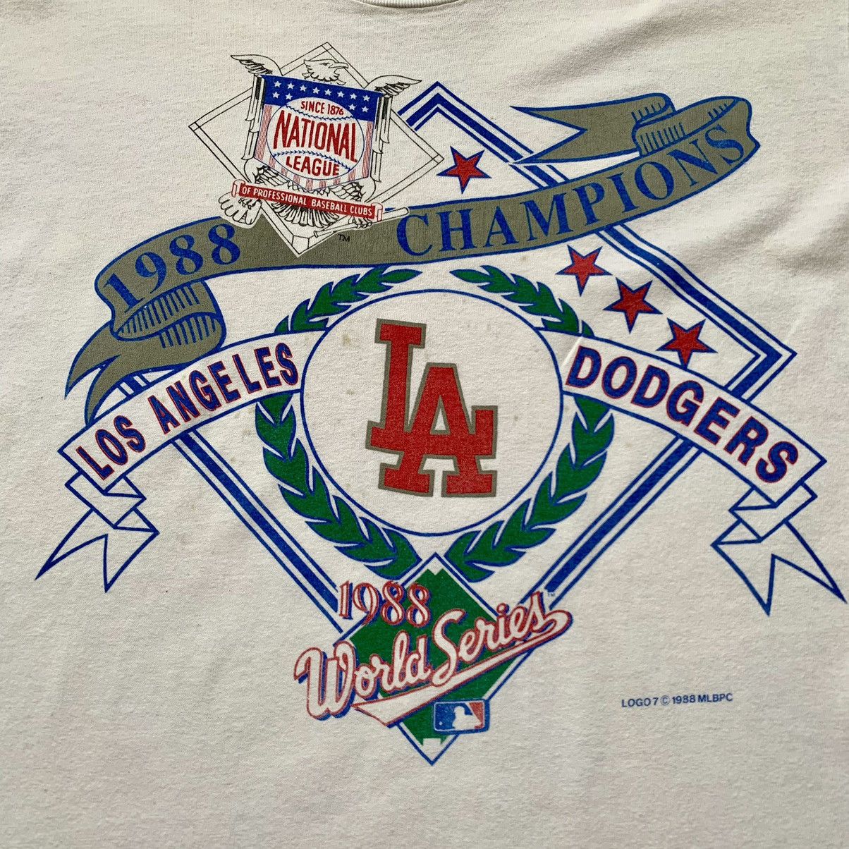 MLB Vintage La Dodgers World Champions 1988 Size US L / EU 52-54 / 3 - 3 Thumbnail