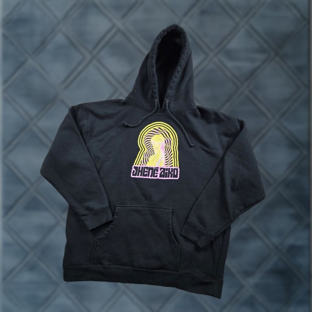 Vintage Alel Hoodie 2XL Mens Black Heavyweight Graphic Pullover Sweatshirt Size US XXL / EU 58 / 5 - 1 Thumbnail