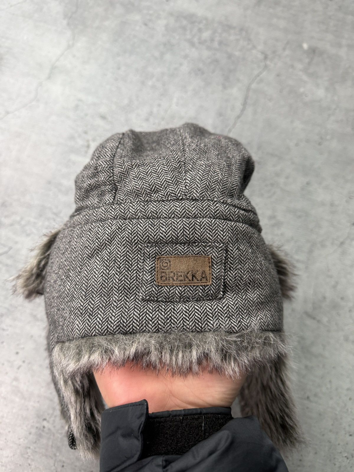 Vintage Ushanka Mohair Faux Fur Y2K Style Trapper Hat Size ONE SIZE - 6 Thumbnail