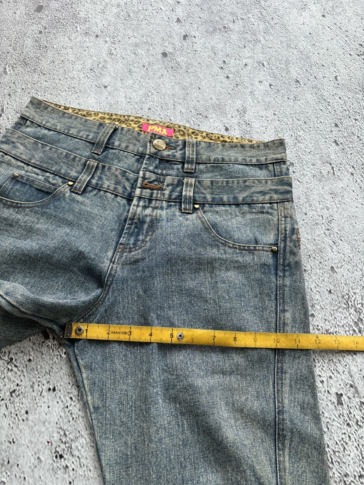 Hysteric Glamour Y2k Pma Leopard zipper punk style Jeans Size US 32 / EU 48 - 12 Thumbnail