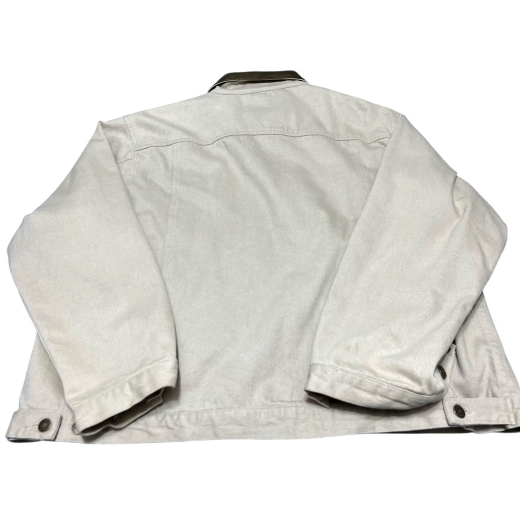 Vintage Chore Jacket Mens 2XL Beige Cabela's Cotton Blend Overcoat Jacket Size US XXL / EU 58 / 5 - 2 Thumbnail