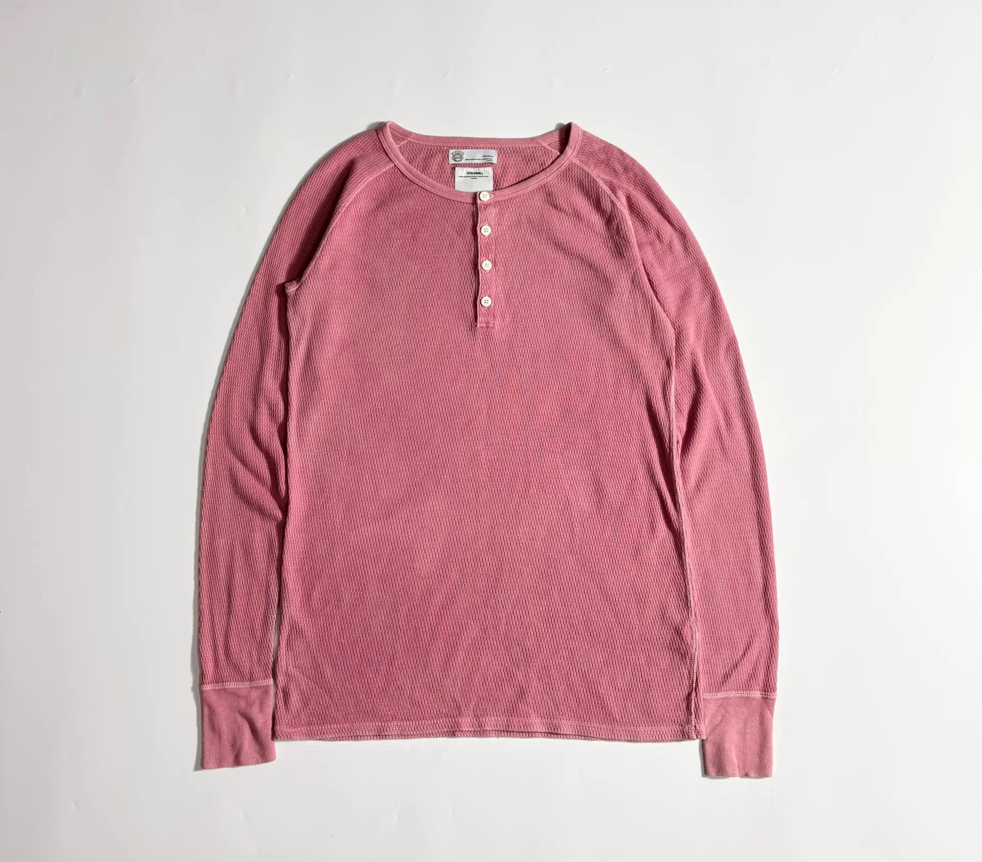 Visvim VISVIM GIZA LONG Bloodworm Dyed Long Sleeve Size US S / EU 44-46 / 1 - 1 Thumbnail