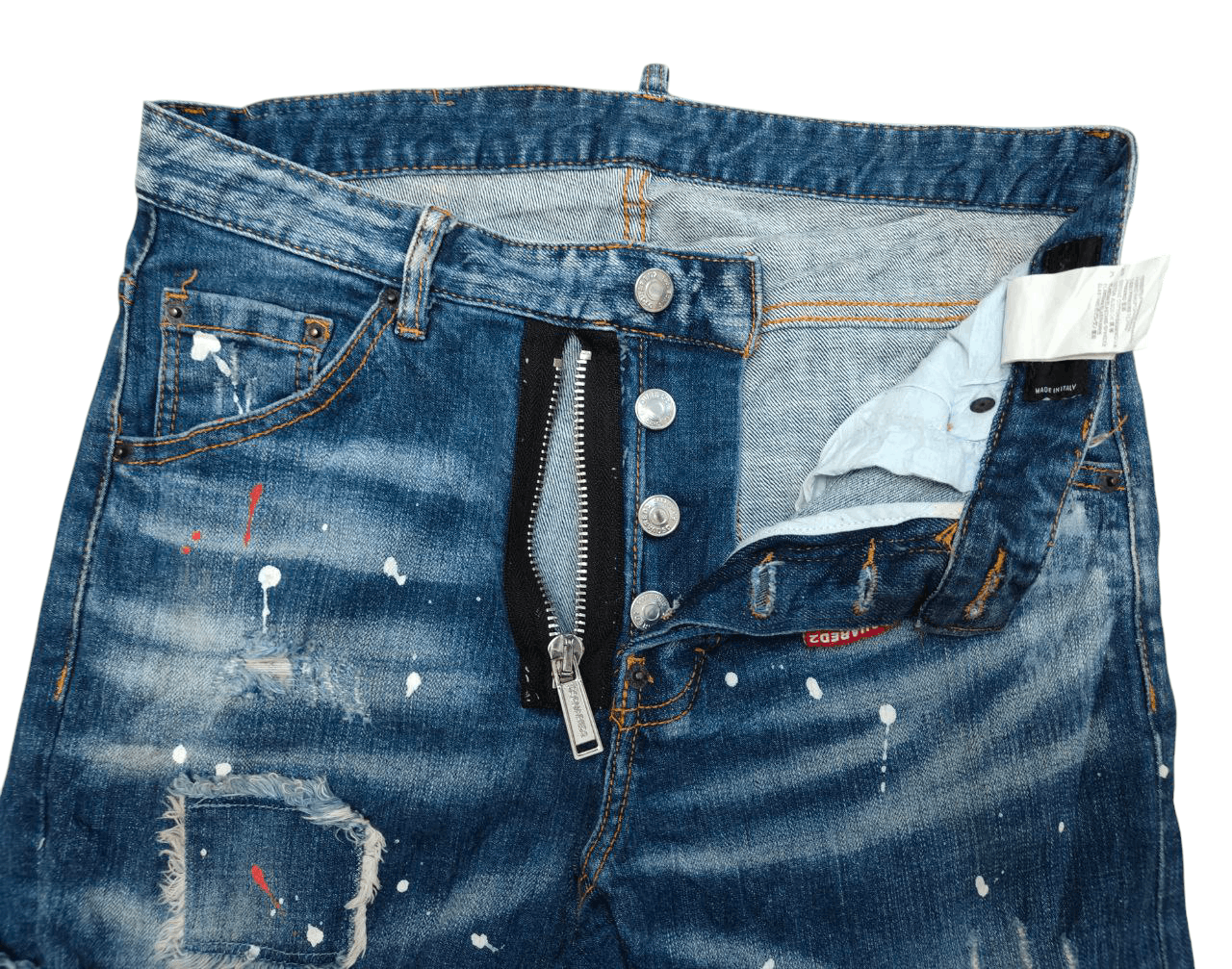 Dsquared2 ❎ Dsquared2 Painter Skinny Denim Made in Italy Size US 31 - 3 Thumbnail