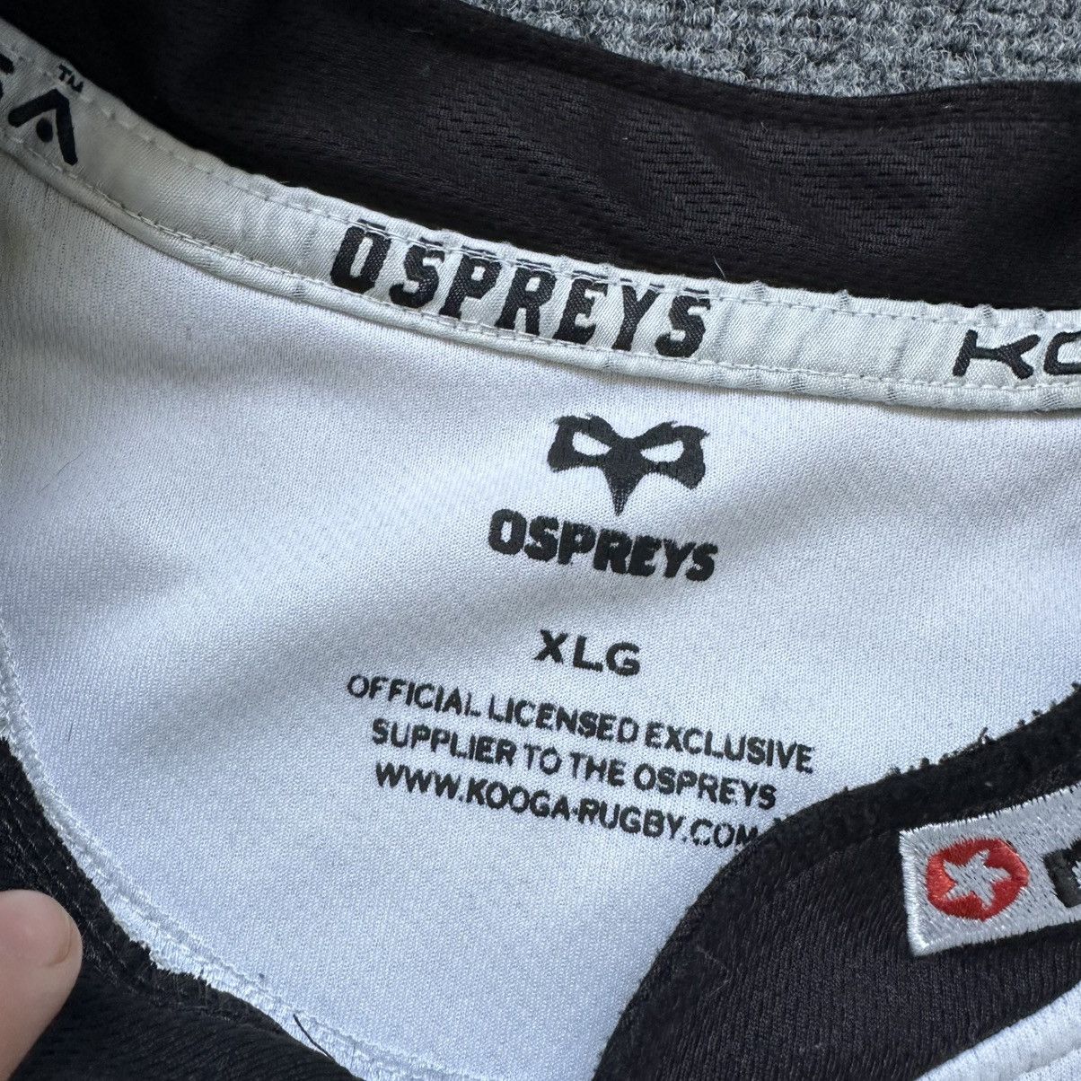 Osprey VTG Ospreys Polo Rugby 2007-08 KooGa Mans Size XL USA Size US XL / EU 56 / 4 - 13 Thumbnail
