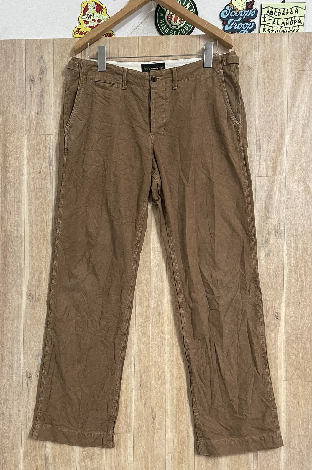 *A VONTADE × Japanese Brand Rare Military Pants W34 L42 by A Vontade Made in Japan Size US 34 / EU 50 - 1 Thumbnail