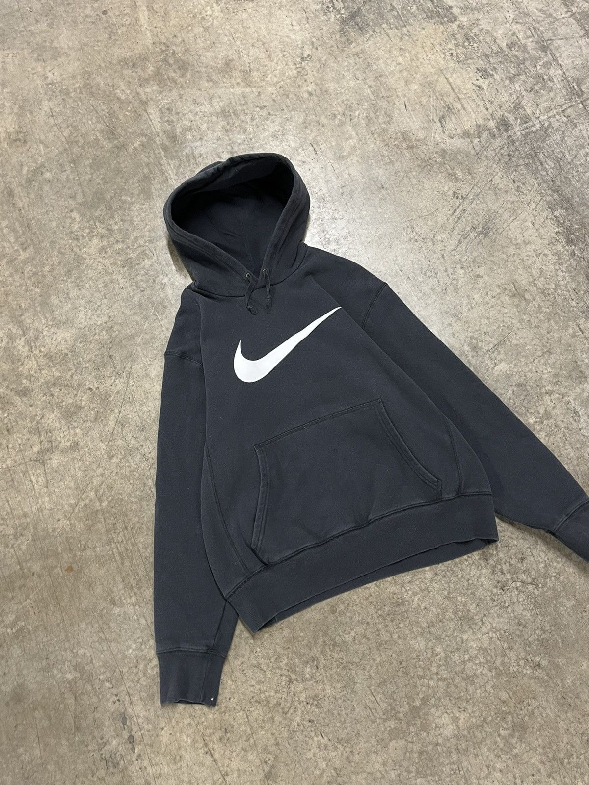 Nike × Vintage Nike center swoosh hoodie y2k streetwear hype rare skater Size US L / EU 52-54 / 3 - 1 Thumbnail