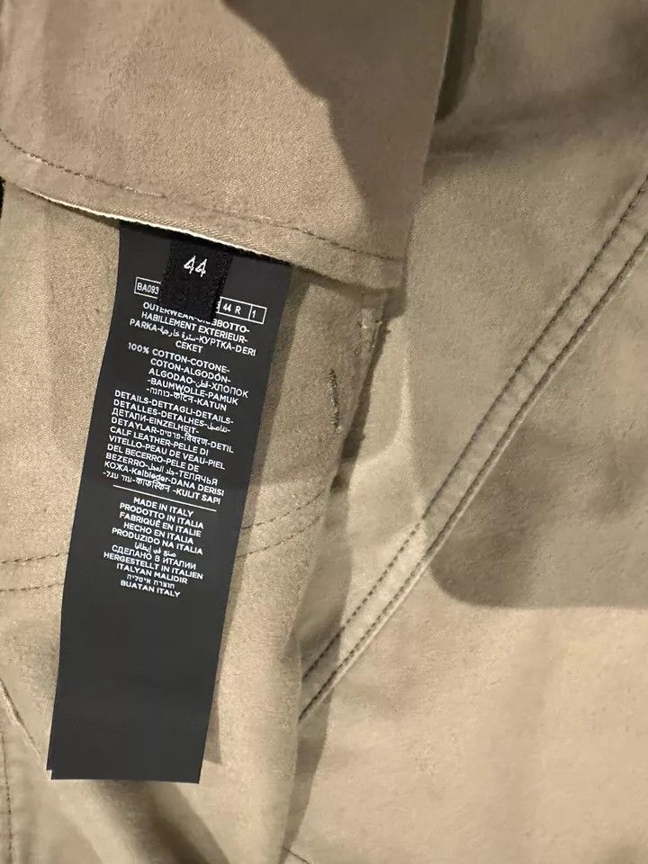 Palm Angels o1ebxxf0225 Denim Jacket in Beige Size US L / EU 52-54 / 3 - 9 Thumbnail