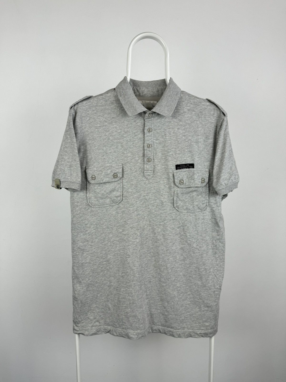 Diesel Diesel Military Style Polo Size US L / EU 52-54 / 3 - 1 Thumbnail