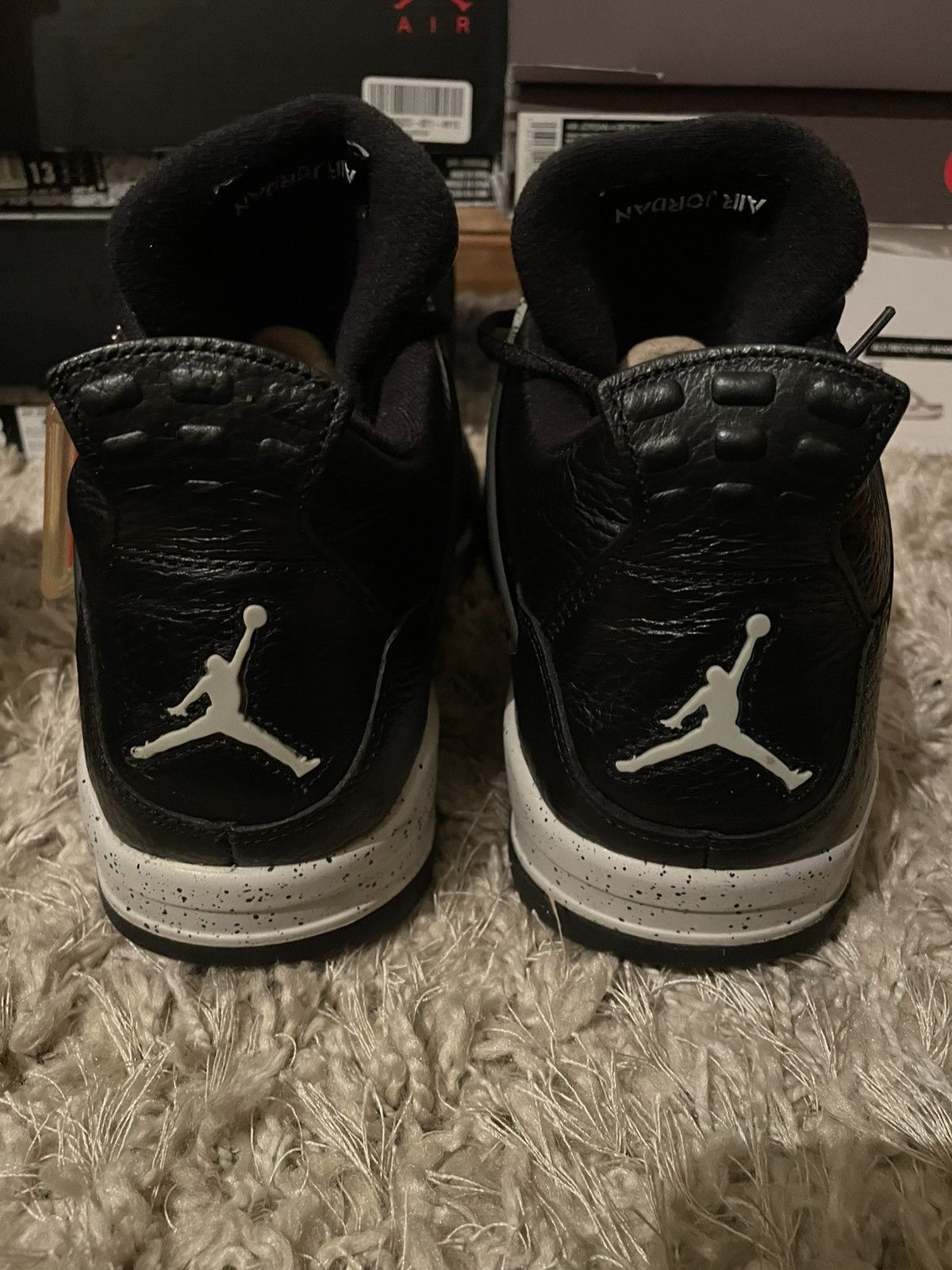 Jordan Brand Jordan 4 Oreo 2015 Release Size US 13 / EU 46 - 6 Thumbnail