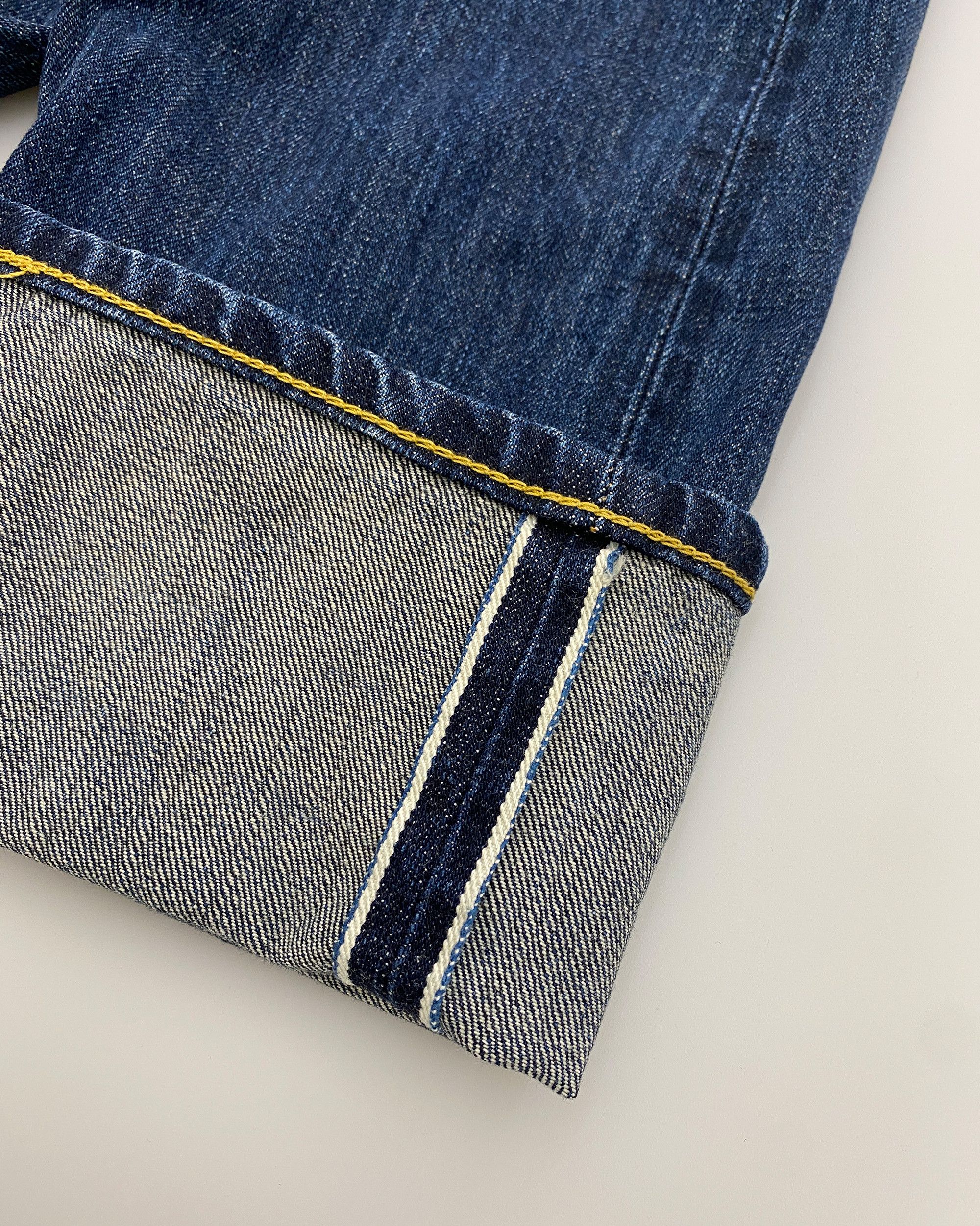 Edwin 1990s Made in Japan Regular Tapered Selvedge Denim Size 29" - 6 Thumbnail