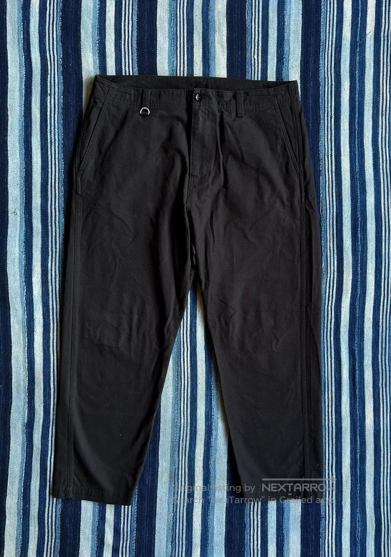 uniform experiment rick owens drawstring tapered long pants. Size US 34 / EU 50 - 1 Thumbnail