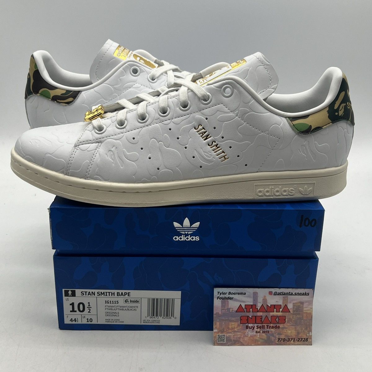 BAPE x stan smith 30th anniversary