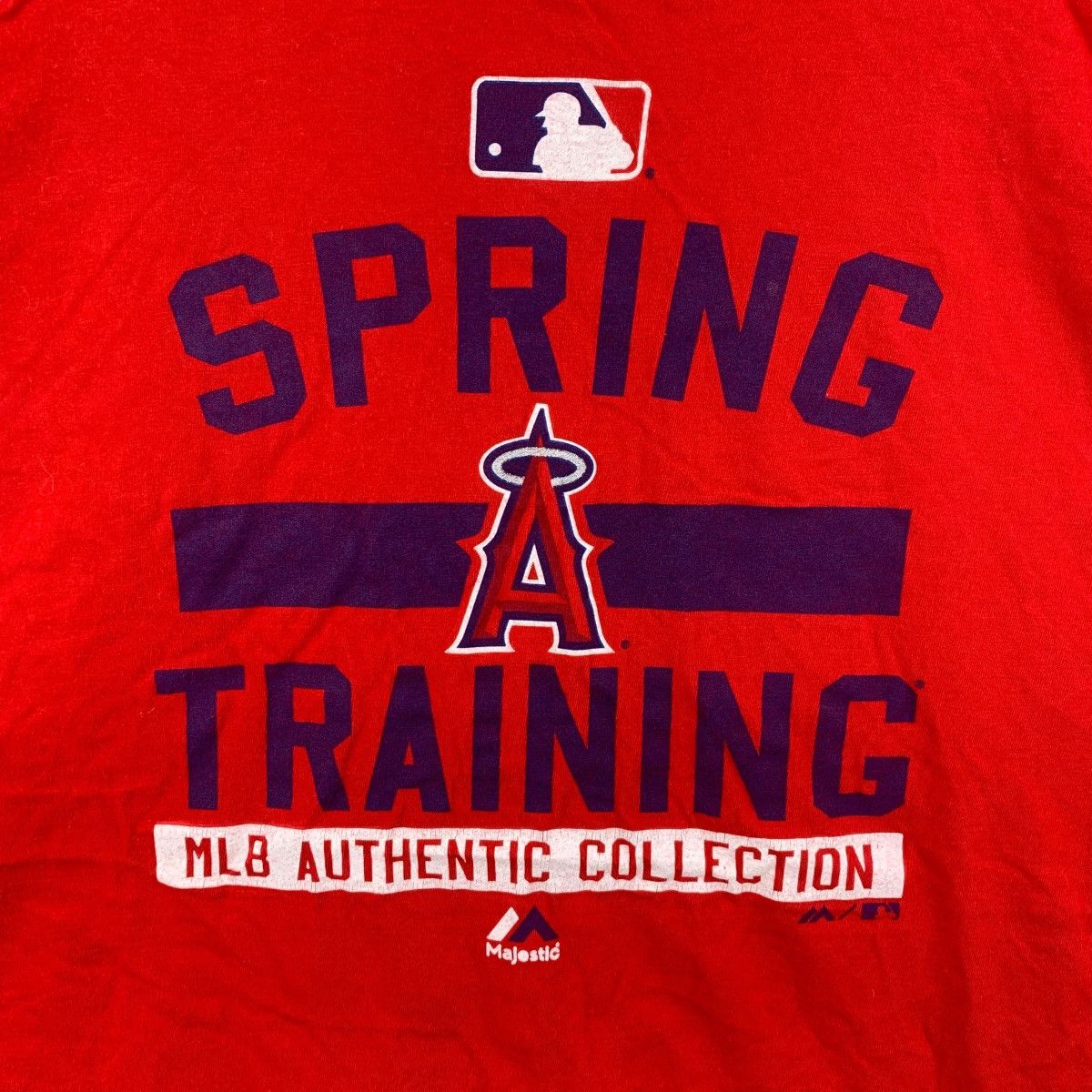 MLB MLB ANGELS MAJESTIC Los Angeles Spring Training Tee Shirt Size US XL / EU 56 / 4 - 4 Thumbnail