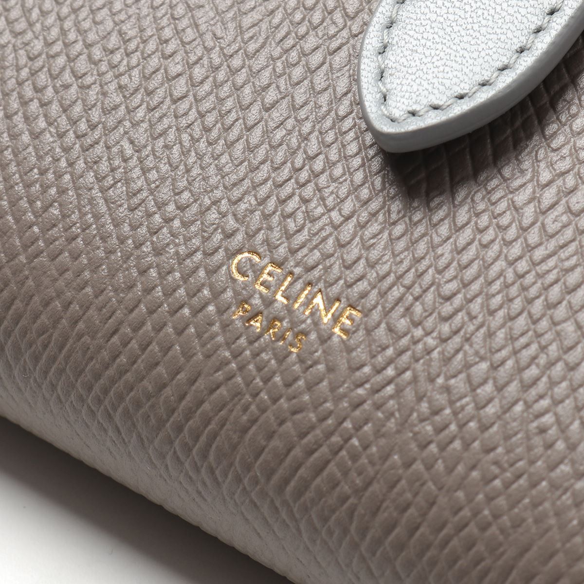 Celine o1w1db10125 10H263BRU Size: OS / Small Strap Wallet in Grey Size ONE SIZE - 5 Thumbnail