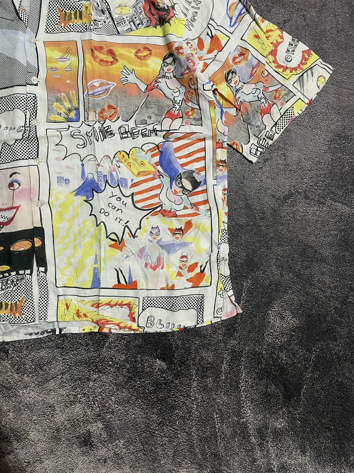 Tsumori Chisato Tsumori Chisato x Niko And Open Collar Comic Pattern Size US L / EU 52-54 / 3 - 6 Thumbnail