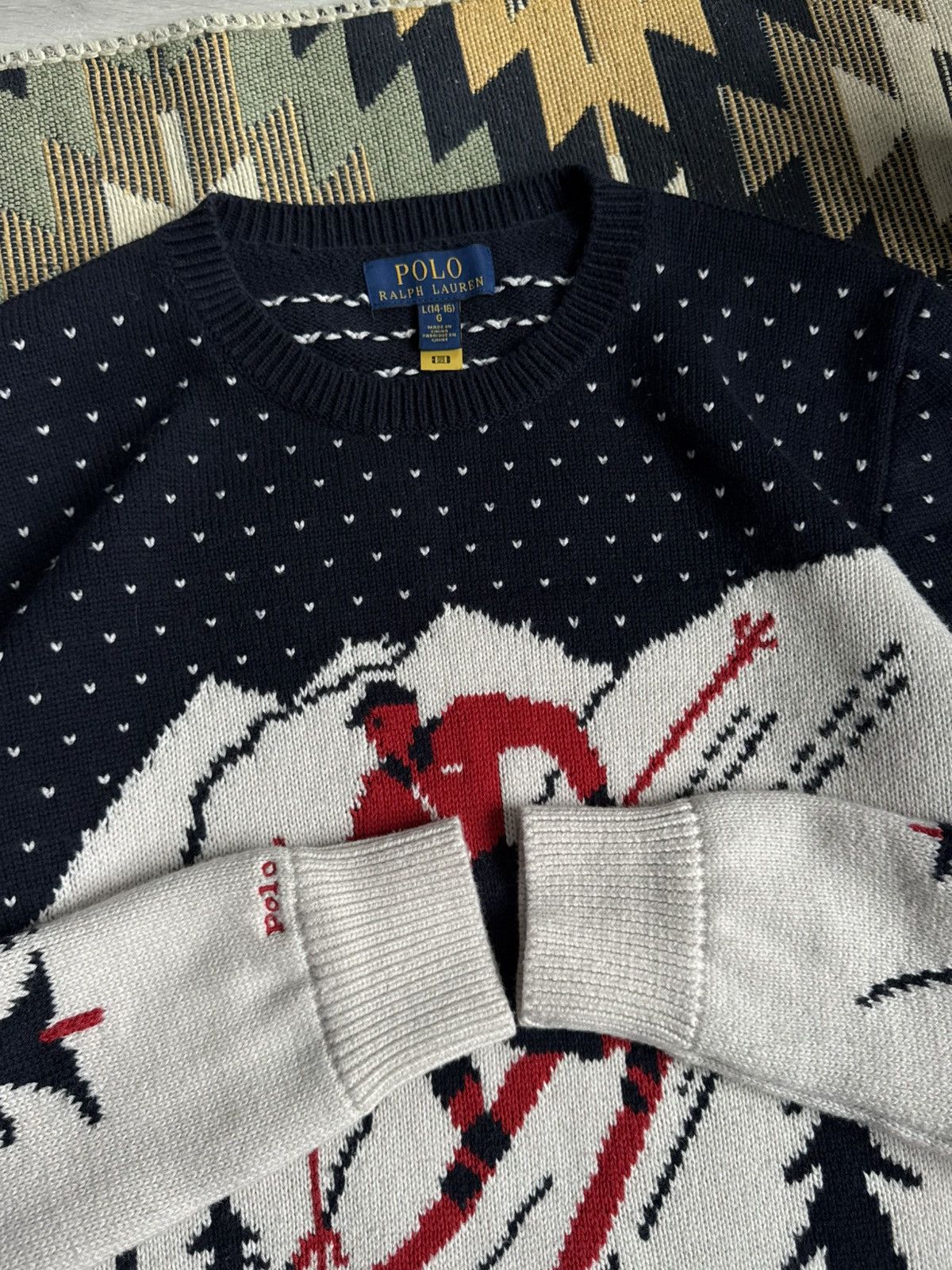 Polo Ralph Lauren Polo Ralph Lauren Ski Knitted Sweater Size US XS / EU 42 / 0 - 7 Thumbnail