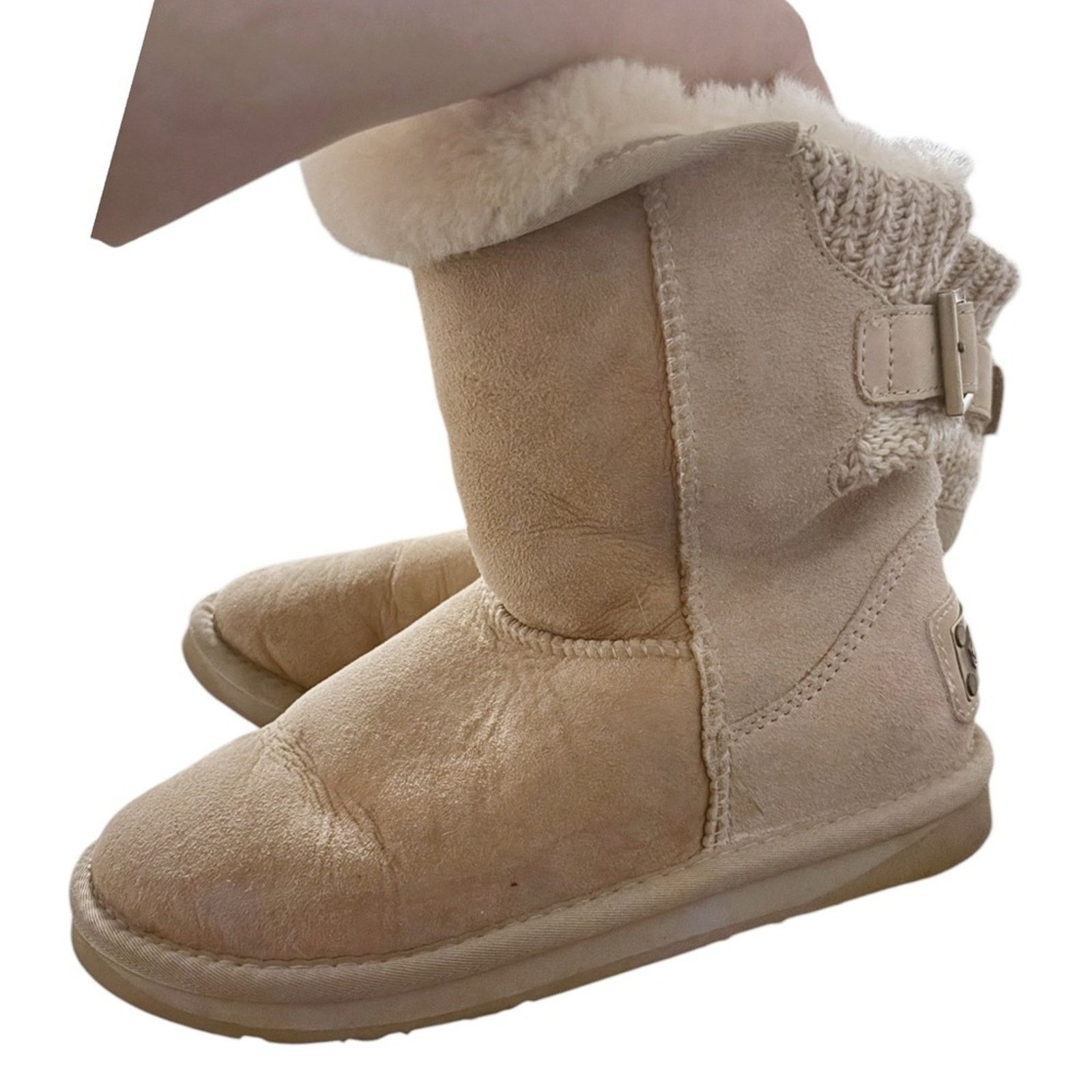 Other AUSTRALIA LUXE Spartan Knit Short Wulff Twinface Boots Size US 7 / IT 37 - 2 Thumbnail