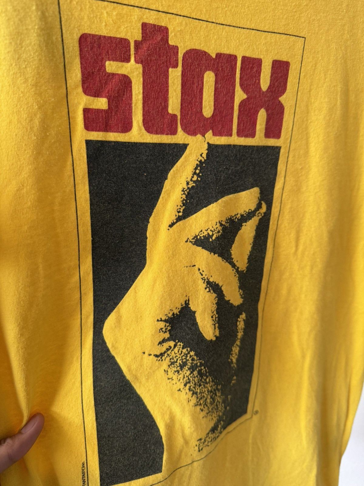 Vintage Vintage Stax Records Soul Funk Blues Jazz Tee Size US M / EU 48-50 / 2 - 6 Thumbnail