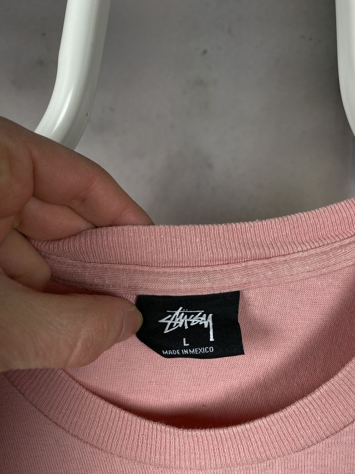 Stussy ♟️T-Shirt Stussy Checkered Big Logo New York Los Angeles Tee♟️ Size US L / EU 52-54 / 3 - 11 Thumbnail