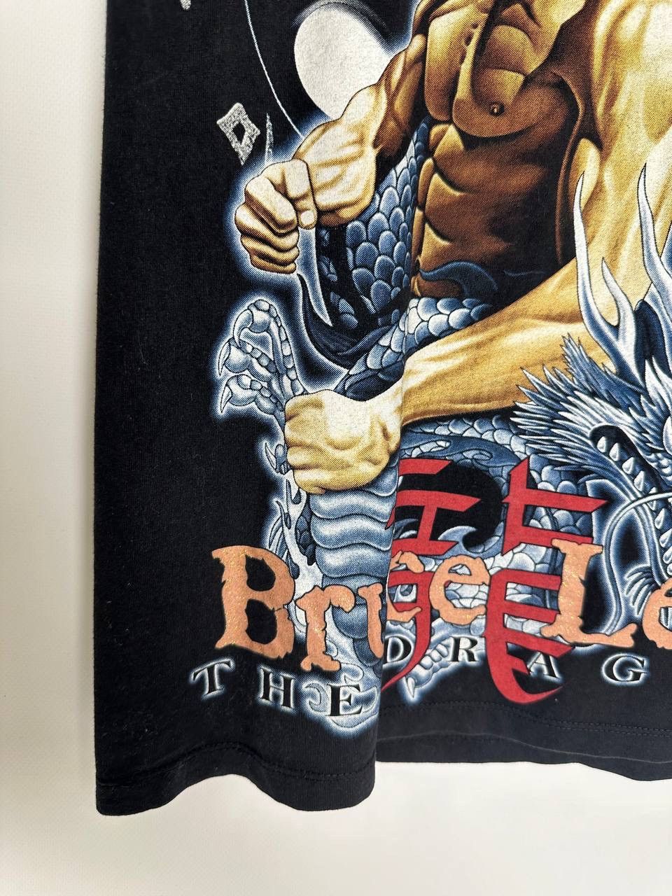 Vintage 90’s Vintage Bruce Lee Tee Asian Dragon Martial arts Size US S / EU 44-46 / 1 - 5 Thumbnail