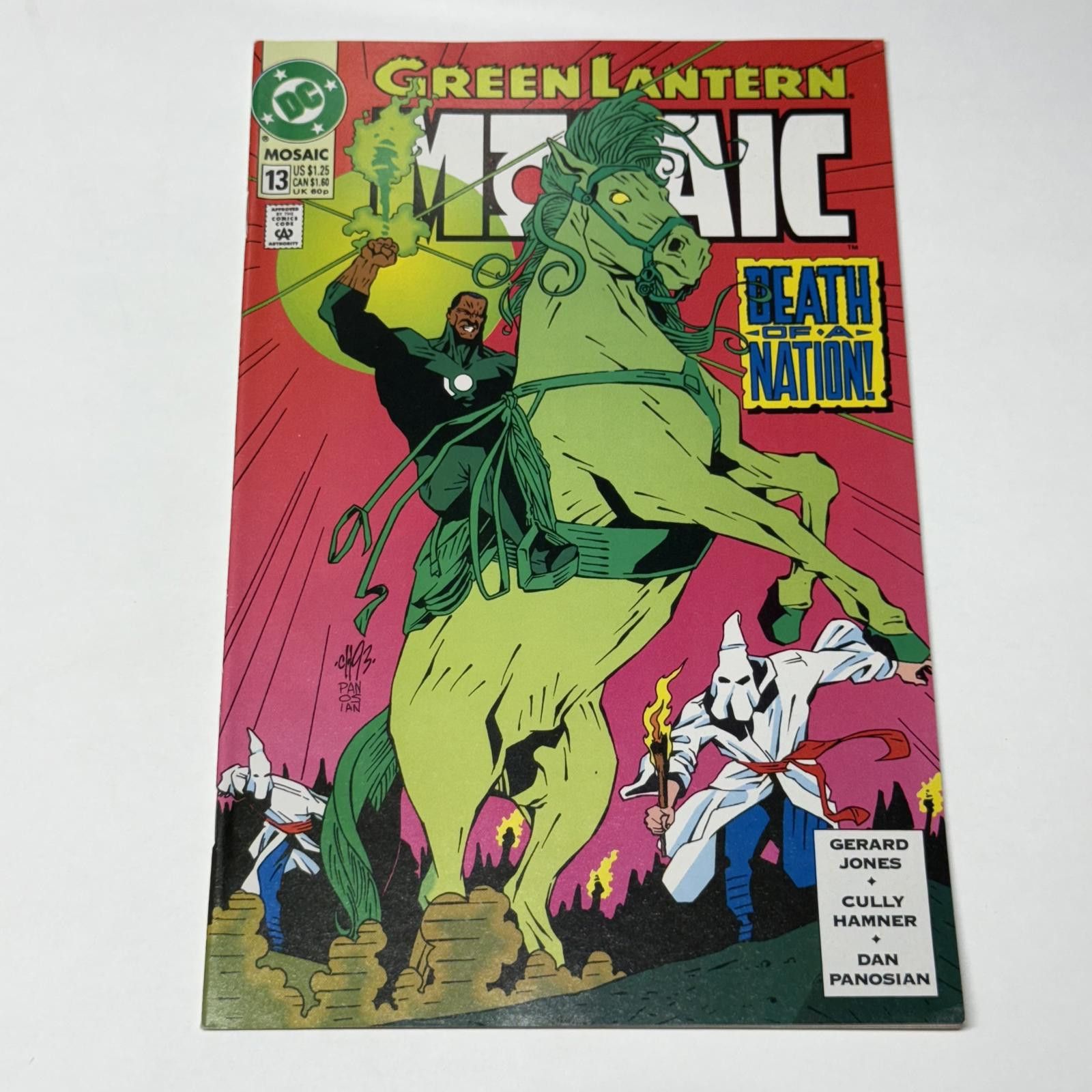 DC Comics VTG DC Green Lantern Mosaic #13 JUN 1993 Death of a Nation! Size ONE SIZE - 1 Thumbnail