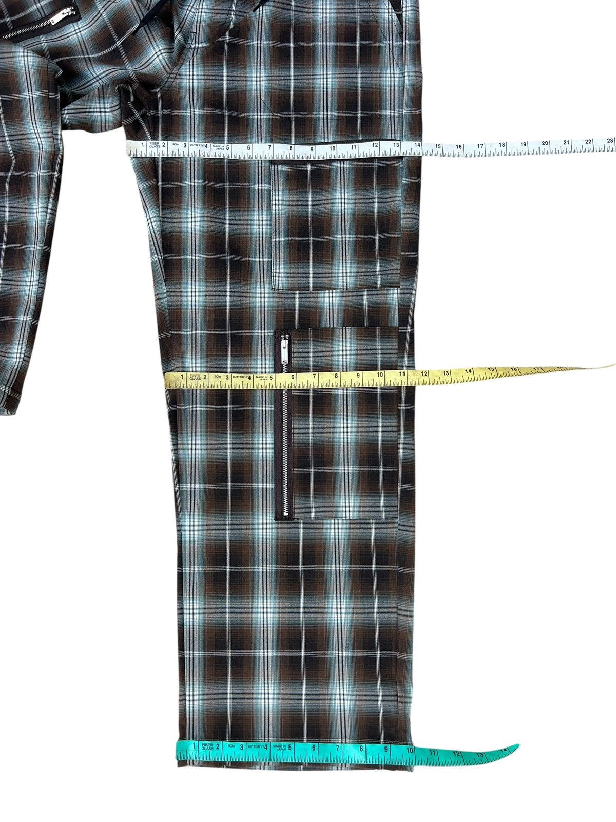 Undercover Undercover X Gu Shadow Plaids Baggy Wide Parachute Trouser Size US 34 / EU 50 - 3 Thumbnail