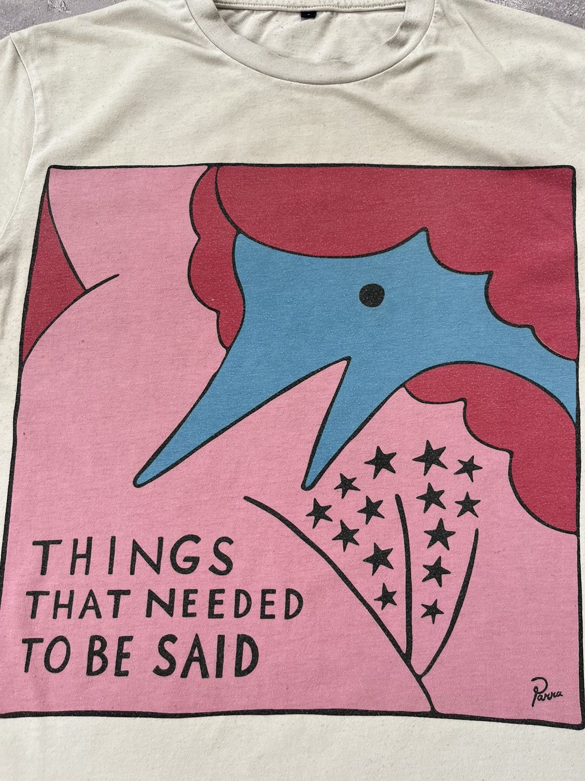 Rockwell By Parra ROCKWELL BY PIET Parra Art White T-Shirt Size S Size US S / EU 44-46 / 1 - 5 Thumbnail