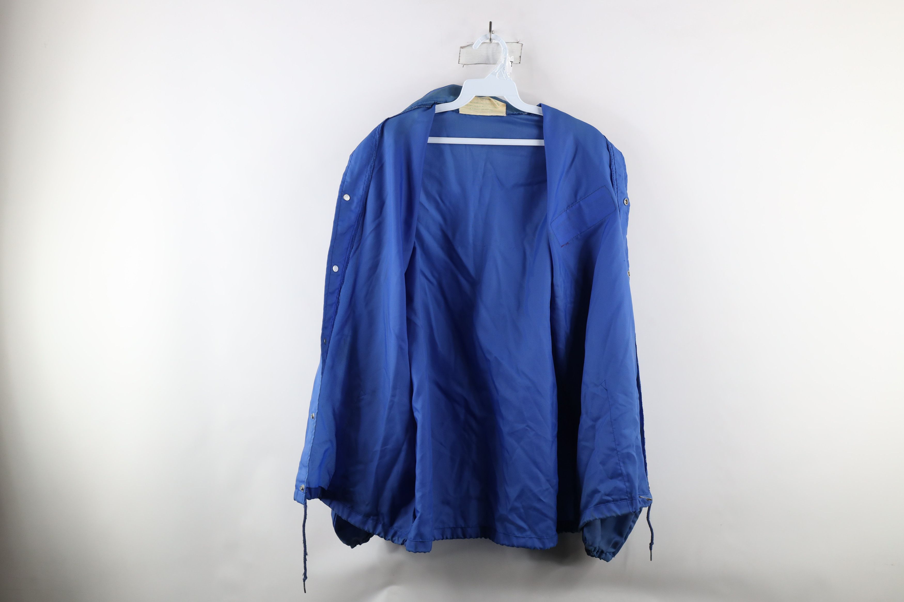 Vintage Vintage 70s Chevrolet Toledo Coach Coaches Jacket Blue USA Size US L / EU 52-54 / 3 - 9 Thumbnail