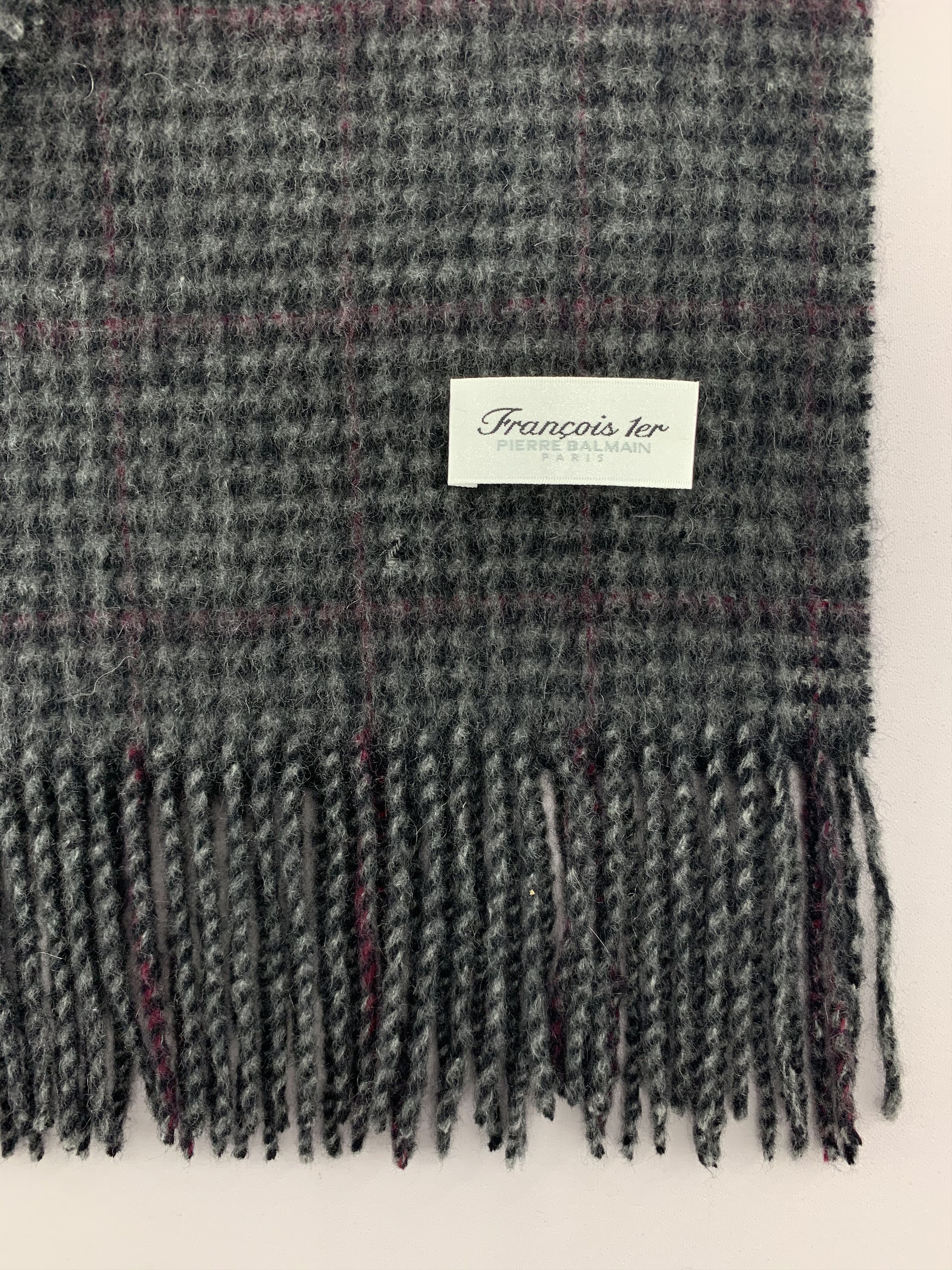 Pierre Balmain Pierre Balmain Scarf Wool Muffler Neck Wrap BL4336 Size ONE SIZE - 4 Thumbnail