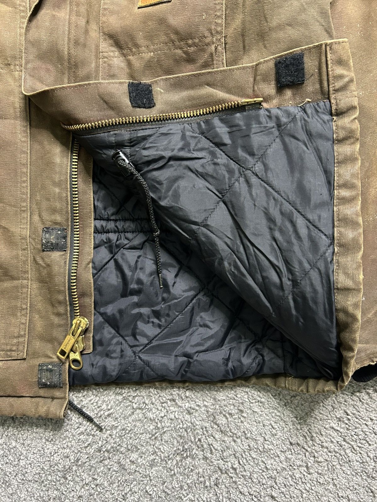 Carhartt Vintage 90s Carhartt Arctic Chore Jacket Earth Brown Quilt Size US M / EU 48-50 / 2 - 5 Thumbnail