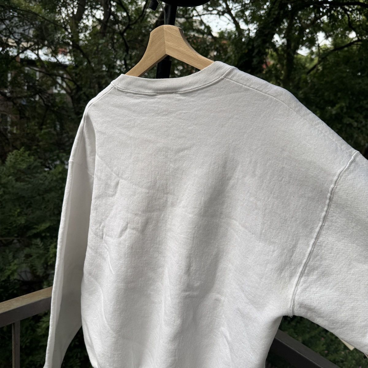 Vintage 80s Thrashed Faded Kostabi Art Sweatshirt ERD Grunge Size US L / EU 52-54 / 3 - 11 Thumbnail
