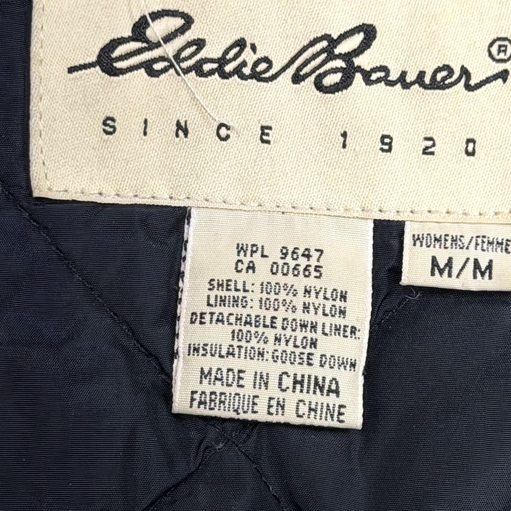 Eddie Bauer Eddie Bauer Coat Womens Parka Hooded Down Removable Liner Warm Medium Green Size M / US 6-8 / IT 42-44 - 5 Thumbnail