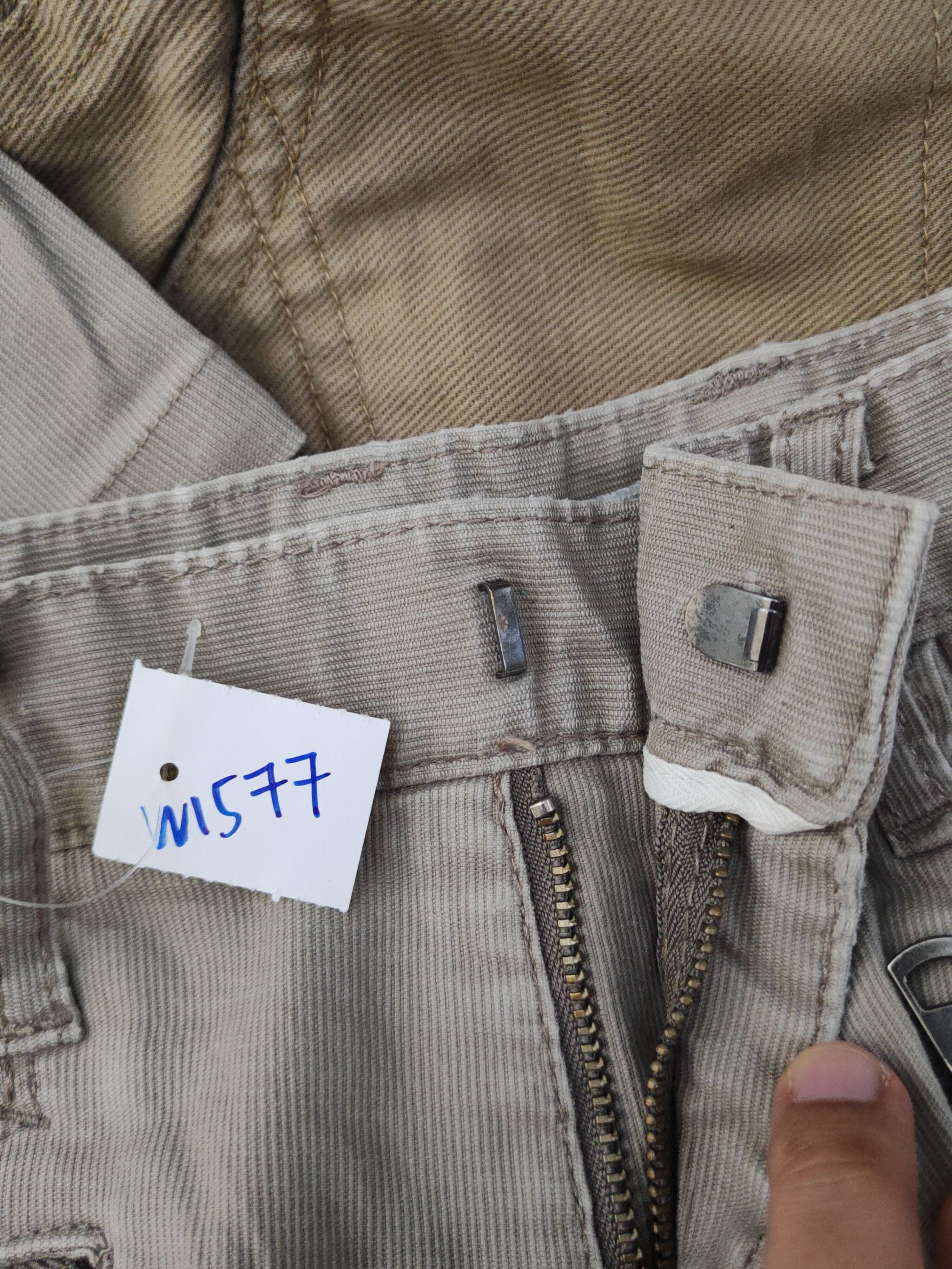 Japanese Brand Uniqlo Beige Multipocket cargo Casual Pants #W1577 Size 31" - 15 Thumbnail